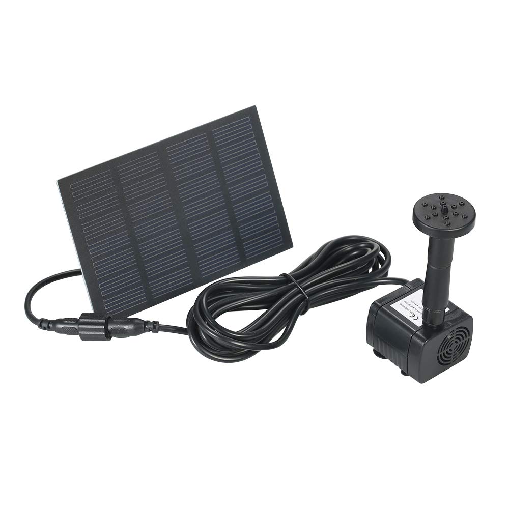 Anself TRTAZ11A Zonne-energie Waterpomp voor Tuinvijver en Landschap (Type 2