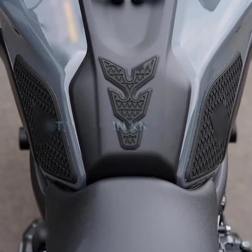 Miniatura 4 de Motorbike Fuel Tank Sticker Motorcycle Tank pad Anti-Slip Protection Stickers Traction Pad for Yam&aha MT 07 MT07 MT-07 2021