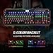Teclado Mecánico Gaming de VicTsing, 104 Teclas y Switches Blue, con Cable...