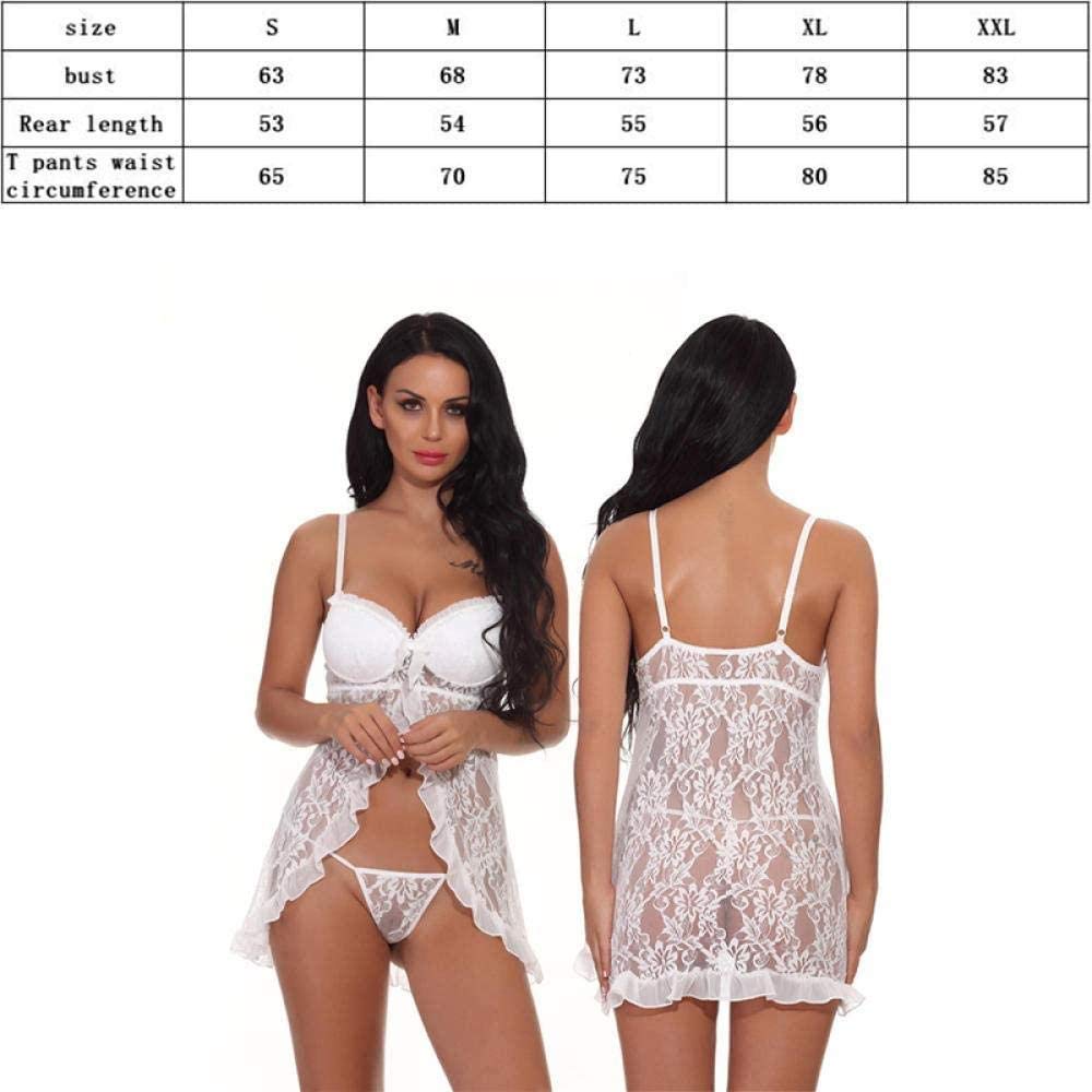 Ropa de Dormir erótica para Mujer Muñecas eróticas para bebés Lencería Sexy erótica Ropa Interior para Mujer Ropa de Encaje Porno Babydoll Disfraces