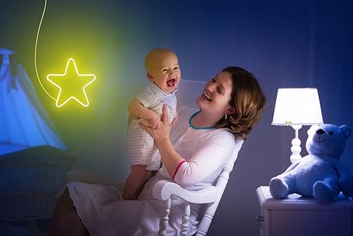 Miniatura 8 de ADVPRO Rock On Hand Sign Flex Silicone LED Neon Sign - Amarillo - st16s32-fnu0067-y