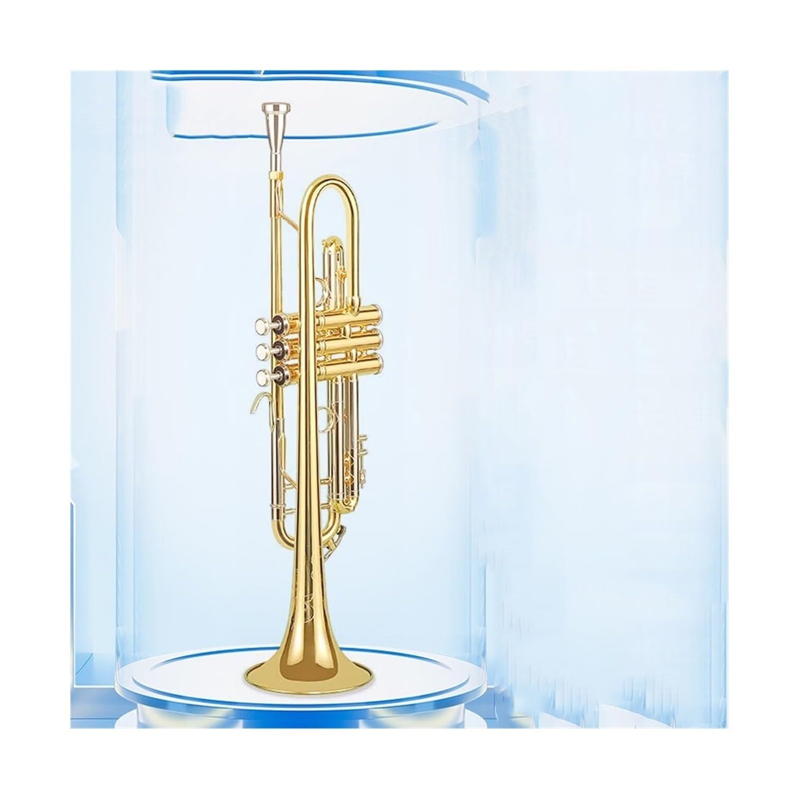 trąbka instrument Wysokiej klasy instrument trąbkowy w B-dur dla zespołu wykonującego egzamin na poziomie uniwersalnym dla dorosłych. Trąbka B-dur