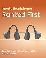 Vista 2 de SHOKZ OpenRun, auriculares de conducción ósea, auriculares deportivos inalámbricos Bluetooth de oreja abierta para correr y entrenar, resistentes al