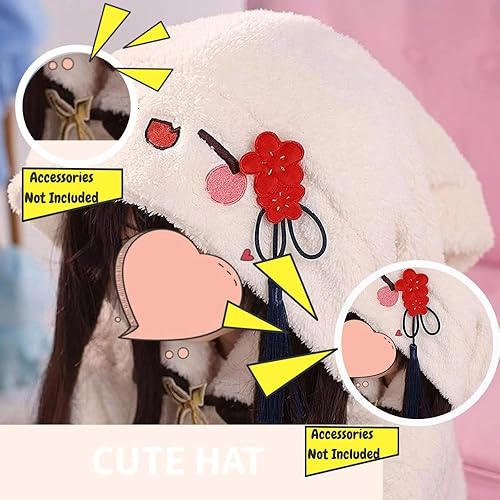 Miniatura 6 de Manta mullida para cosplay y hogar, talla única (accesorios no incluidos)