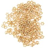 (Wide of Use) Great For Making Necklace, Dangle, Bracelet, Scrapbooking Project, Key Chain, Keyring, Sweater Chain, Anklet, Cellphone Decorative Accessories, etc (Mini Size) Gold Crown Charms Size is Approx; 0; 55*0; 51 Inch, Compact Size and Good Fo...
