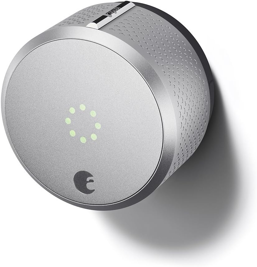 August Home Smart Lock, 2nd Generation, HomeKit enabled (Silver)