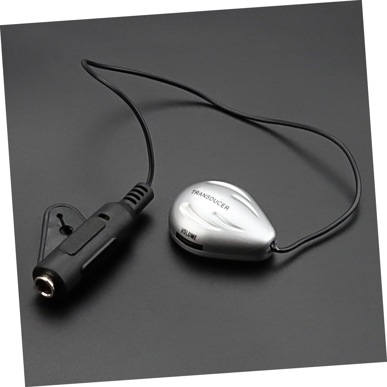 Supvox 3stücke Akustischer Gitarren-pickup Mit Volumenregelung Piezoelektrischer Mikrofon-tonabnehmer Installieren Für Folk-gitarre Und Ukulele Präzise Klangerfassung Gitarrenzubehör