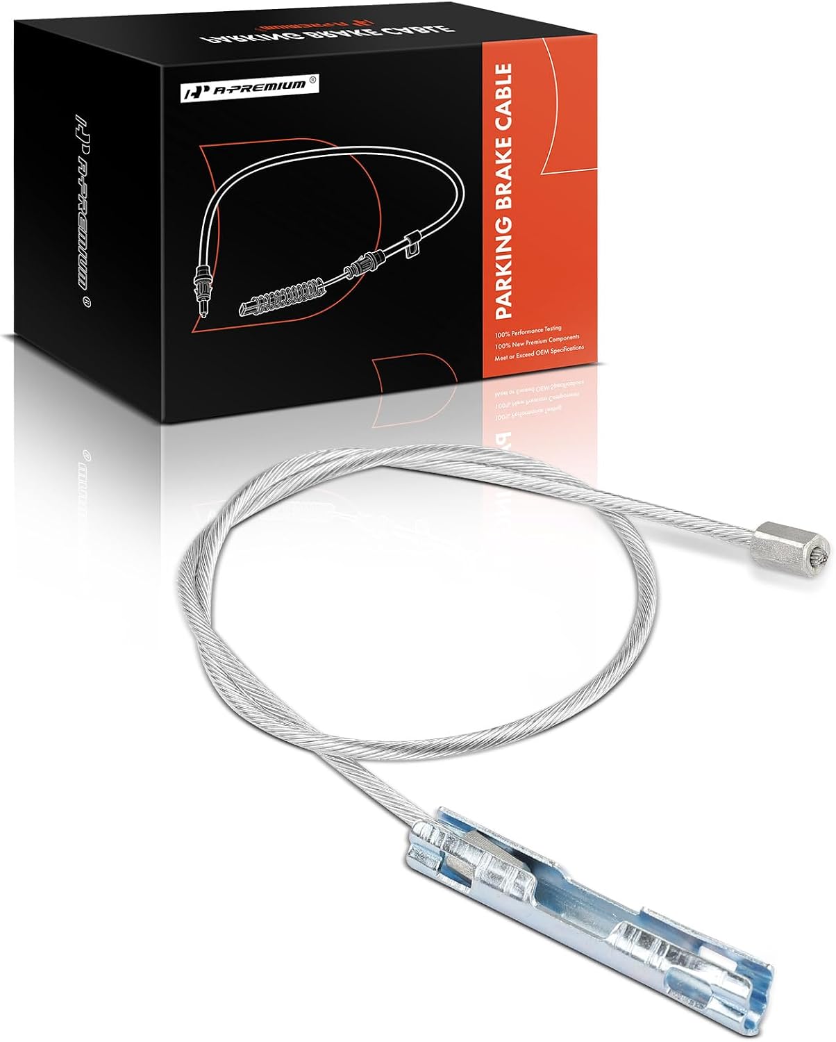A-Premium Intermediate Parking Brake Cable Assembly for Dodge Ram and Dakota