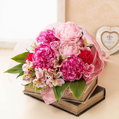 Amazon 母の日ギフト 花束 芍薬美人 桜色重ね イイハナ ドットコム 芍薬 カーネーション フラワーギフト 花ギフト プレゼント 22 花束 オンライン通販 Amazon 母の日ギフト 花束 芍薬美人 桜色重ね イイハナ ドットコム 芍薬 カーネーション フラワーギフト 花ギフト プレゼント 22 花束 オンライン通販