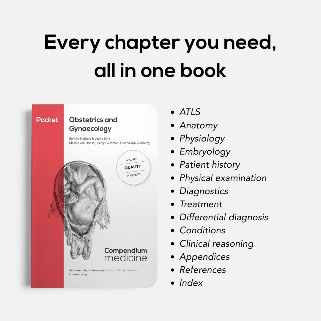Pocket Obstetrics and Gynaecology: An essential pocket-sized book on Obstetrics and Gynaecology.