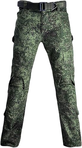 Miniatura 5 de HARGLESMAN Trajes militares tácticos para hombre, manga larga, uniformes Amry, camisa y pantalones de combate con rodilleras