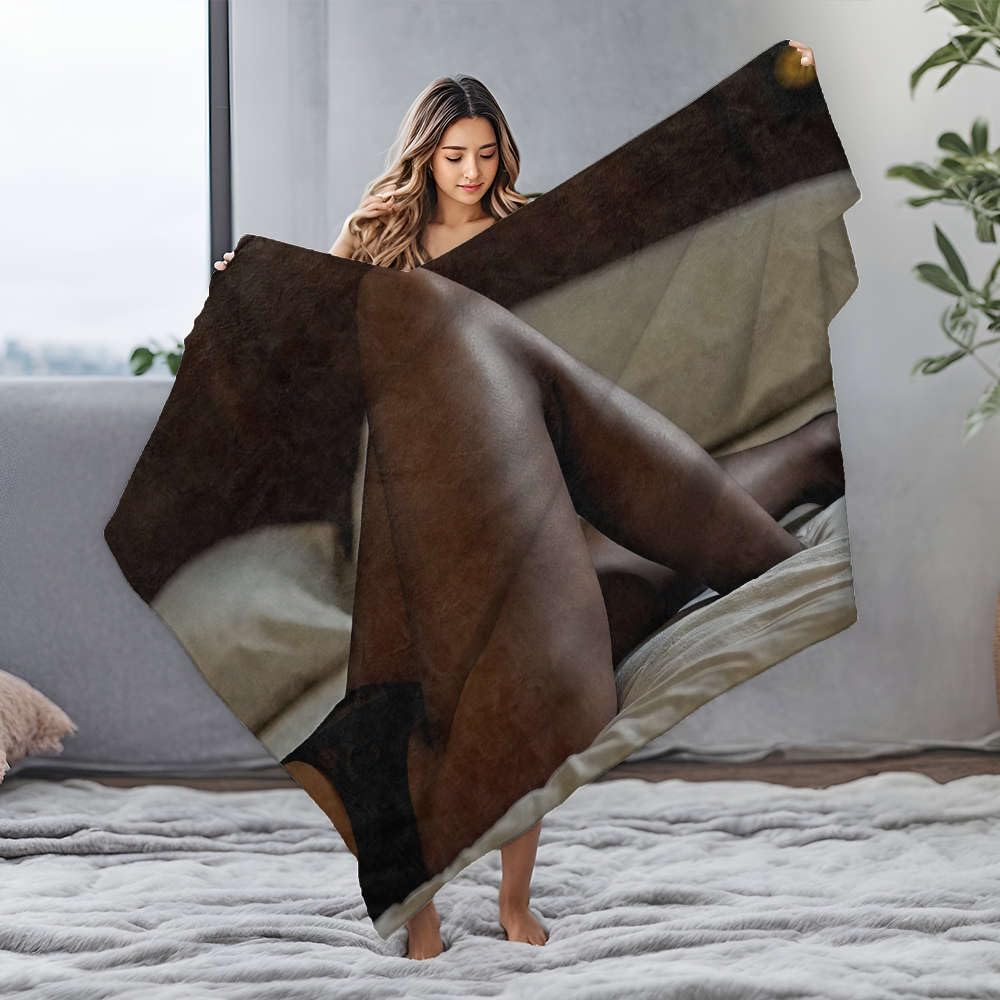 Couverture en flanelle personnalisée un cadeau unique et chaleureux pour lit
