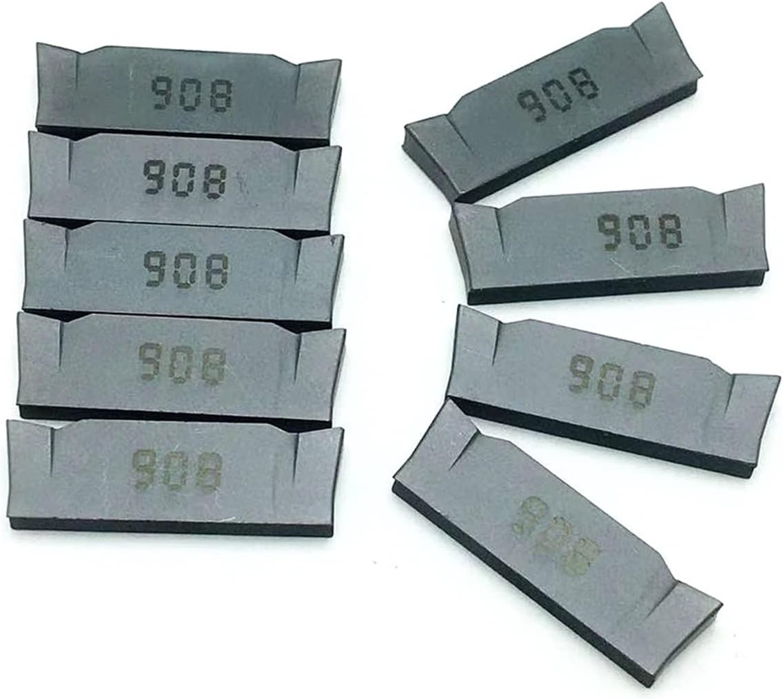 Surface Milling Cutter DGN3003J IC908 Carbide Blade DGN 3003J IC908 (Angle : DGN3003J IC908, Insert Width(mm) : 10PCS(1box))