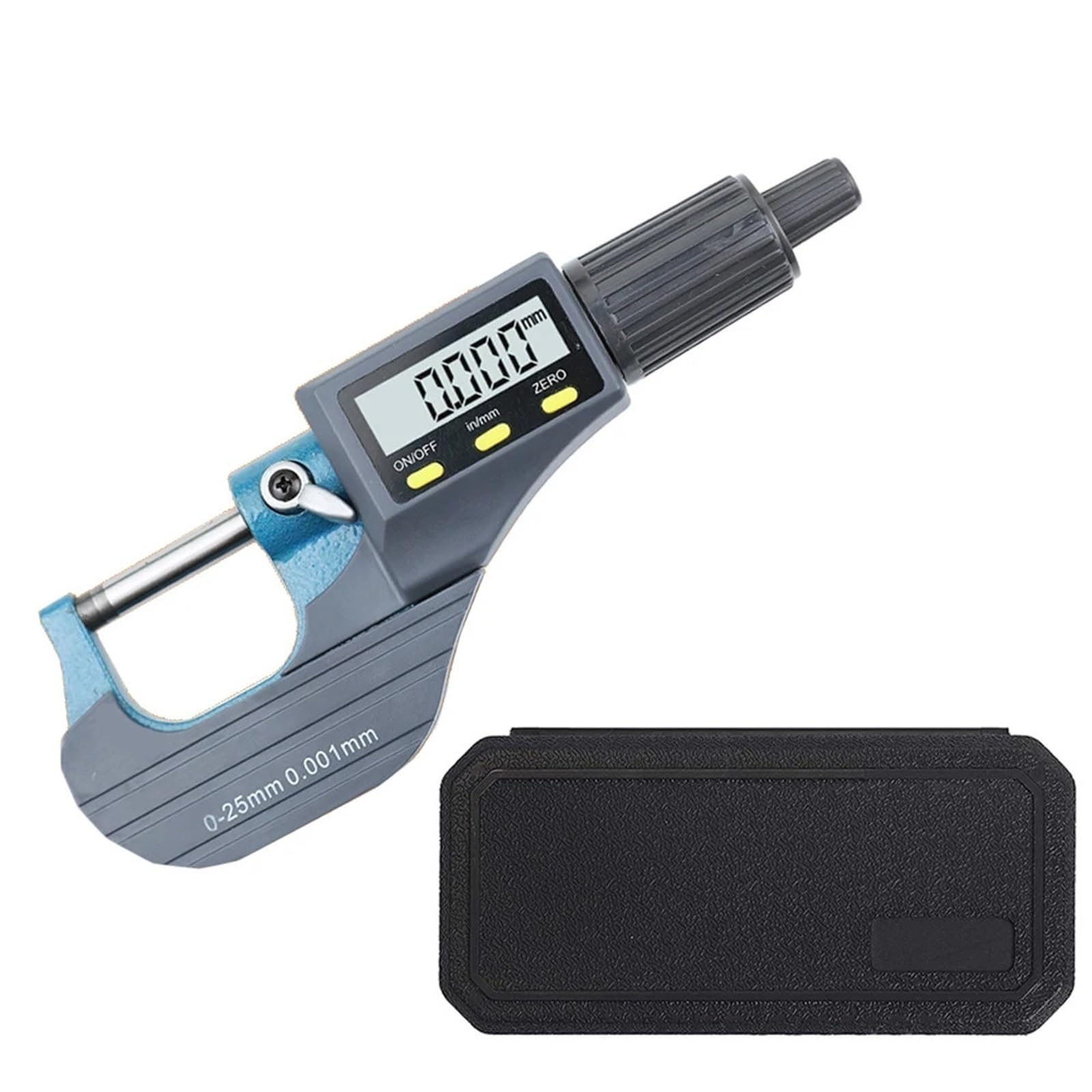 Micromètre Électronique Extérieur À Pointe En Carbure, Outils De Mesure, Pied À Coulisse, 0-25 Mm, 0,001 Mm, Micromètre Numérique Micromaster