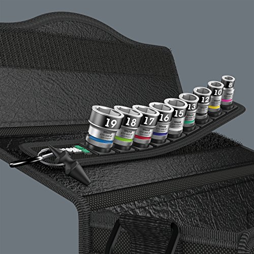 Wera Belt B 1 Set Di Bussole, Argento, 3/8", 10 Parti - 14