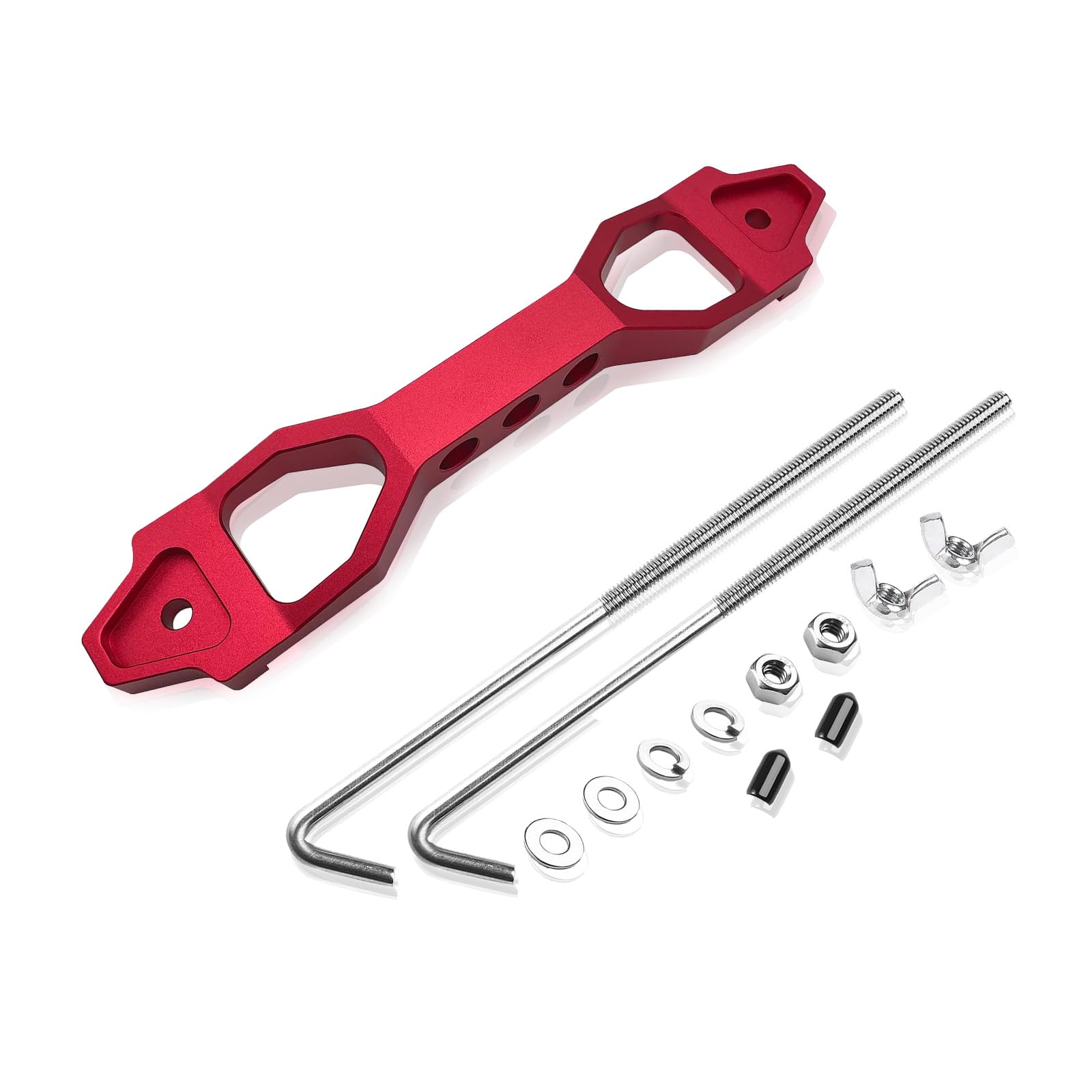 Couslcd Aluminum Battery Hold Down Set