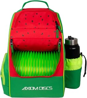 Axiom Shuttle Disc Golf Backpack Bag - Lightweight 20+ Disc Capacity, Durable 900D Polyester, Multiple Colors