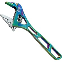 SK11 SPIDER SPD-30WMP Wide Monkey Wrench Rainbow Titanium Wide Mouth Width 1.2 inches 30 mm
