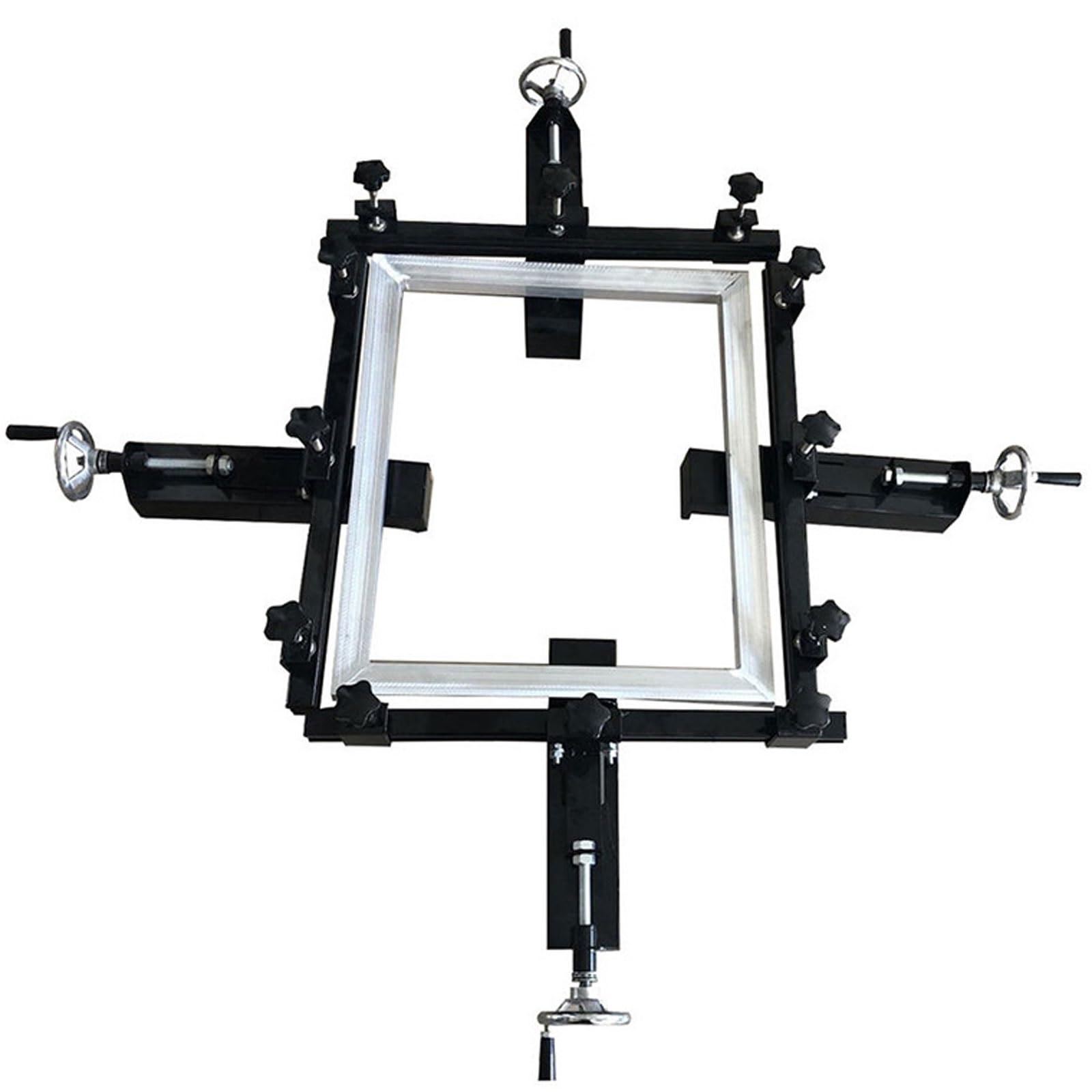 Ecarteur de sérigraphie, 60 x 60 cm, cadre en maille manuelle de haute précision, pour sérigraphie, parfait pour l'impression de t-shirts, durable et fiable