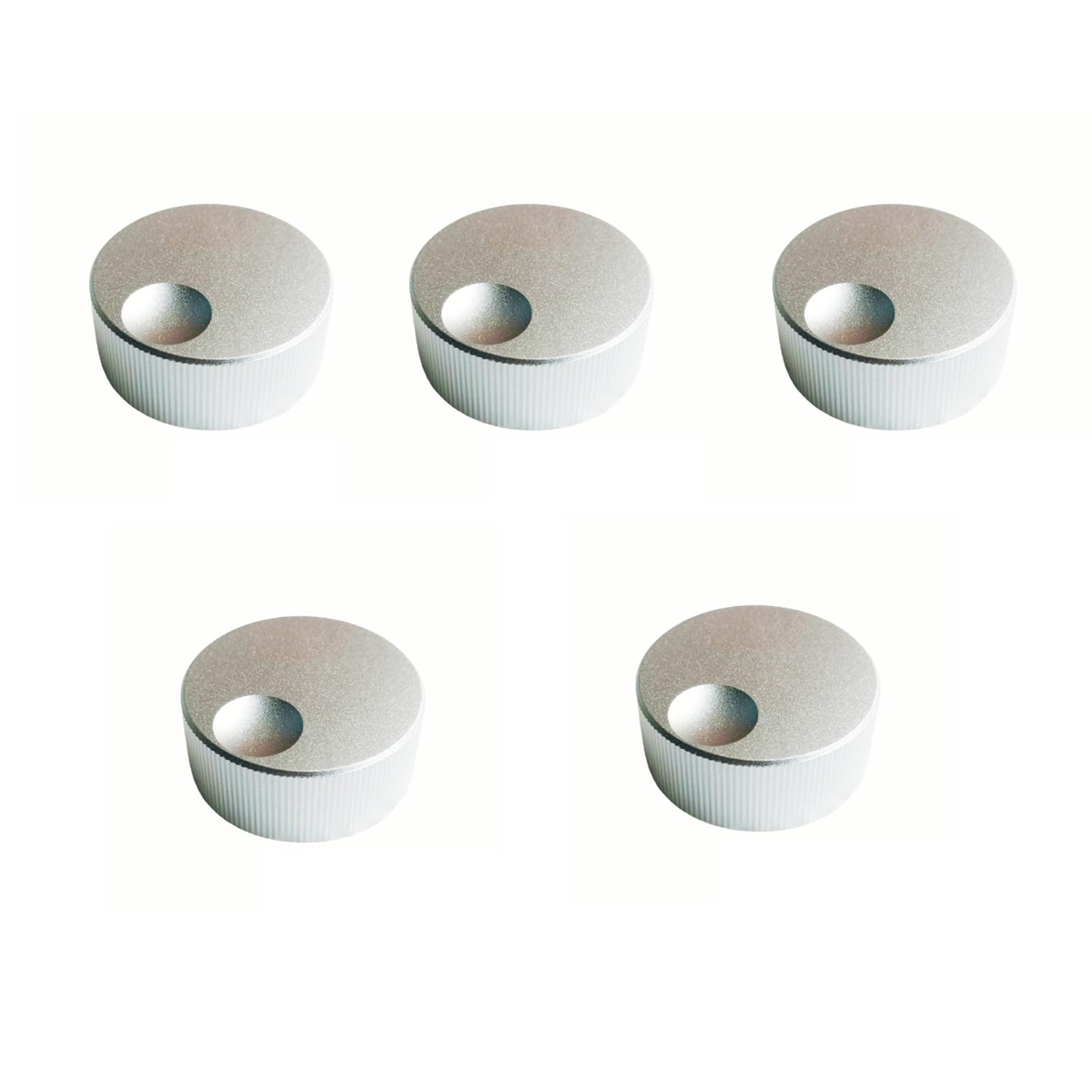 Premium Aluminum Volumes Knobs 32x13mm for Easy Installation on 6mm Shafts 8mm Hole Depth 32mm Diameter Knobs Knob