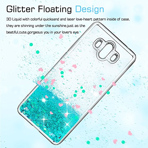 LeYi Custodia Huawei Mate 10 Glitter Cover con HD