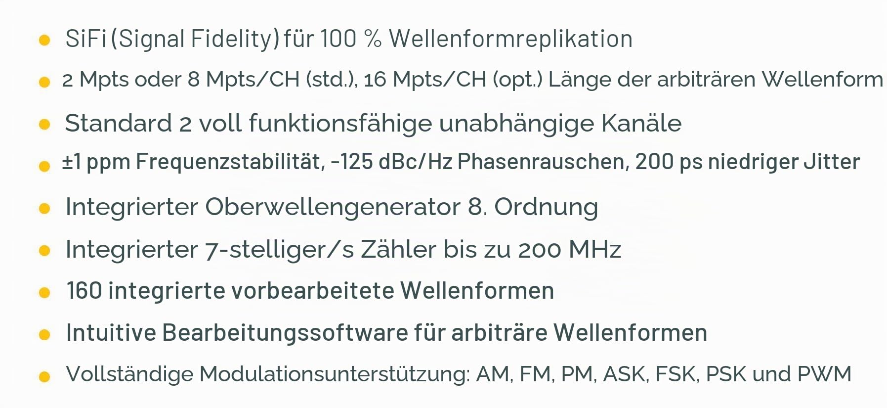RIGOL Signalgenerator, DG1022Z Funktionsgenerator,25 MHz Ausgangsfrequenz, 2 Kanäle,Verschiedene Modulationsarten,Für Labore und Unterricht