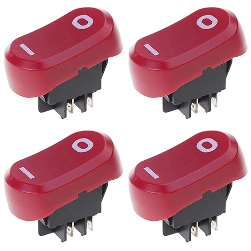 4Pcs Vacuum Repair Replacement Power Switches Button Motor Supply Easy