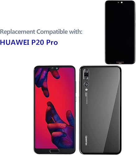 Miniatura 6 de TFT compatible con Huawei P20 Pro (negro con marco), pantalla LCD táctil + herramientas