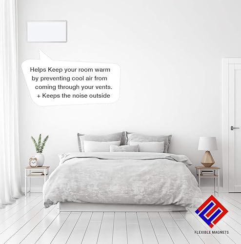 Miniatura 7 de Flexible Magnets - Cubiertas de ventilación magnéticas fuertes para techo de 8 x 15 pulgadas - Cubiertas de ventilación magnéticas de 30 mil de
