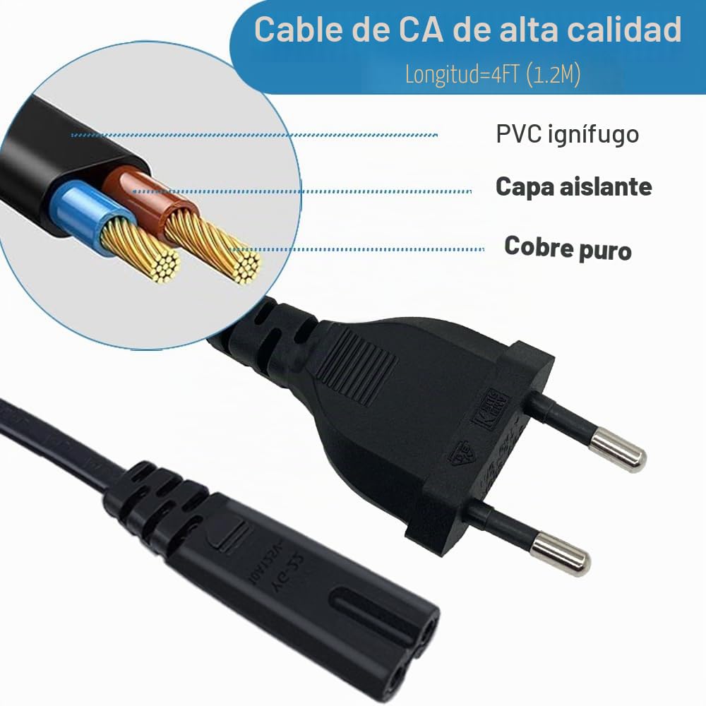 hwx - Adaptador de corriente 29V2A, sillón reclinable, fuente de alimentación para sofá ZBHWX-A290020-A, HXY-270V2220A, KDDY008B con AC cable eléctrico