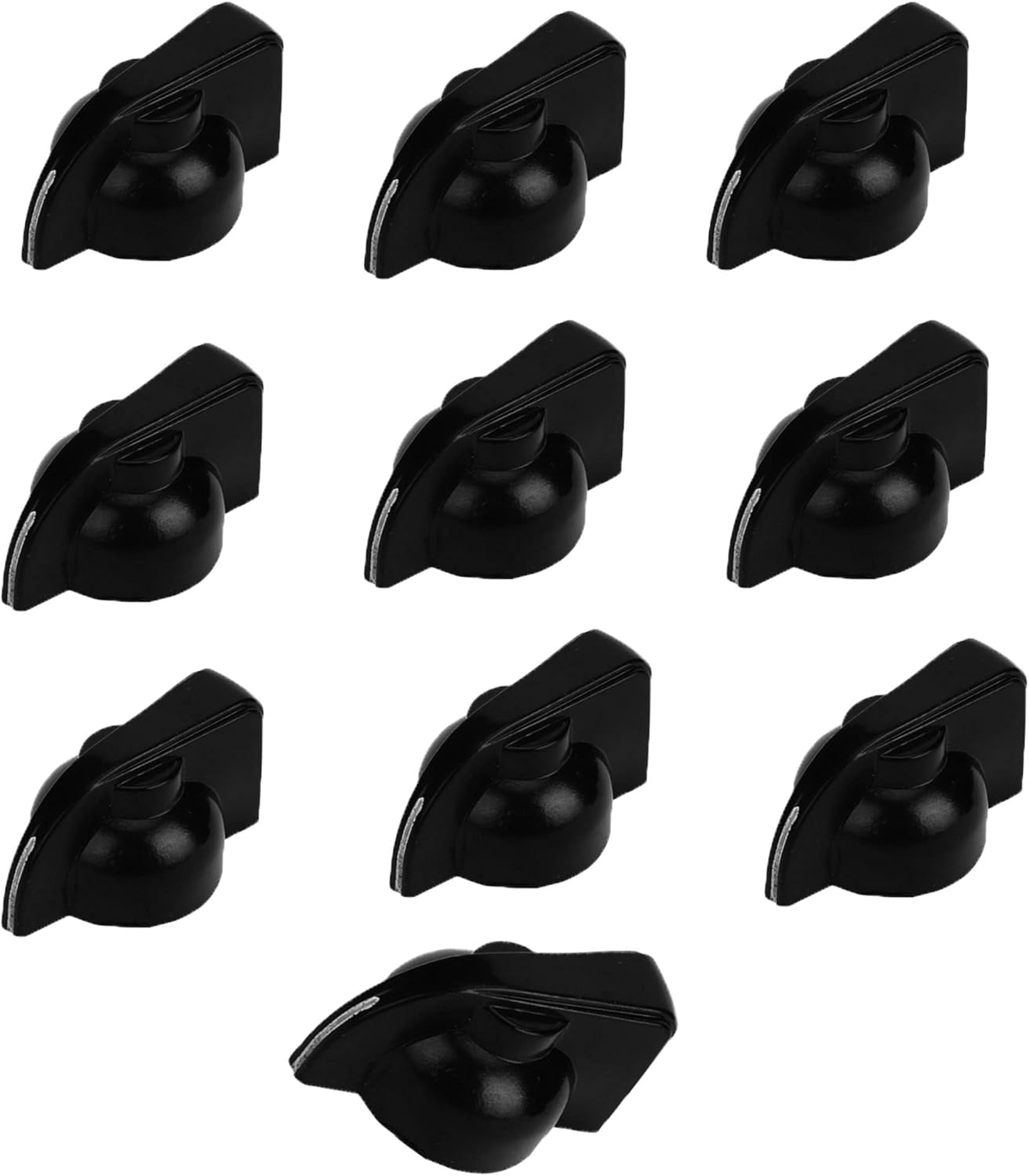 Setaria Viridis Guitar Pedal knobs 10pcs Chicken Head Knob Bass Guitar