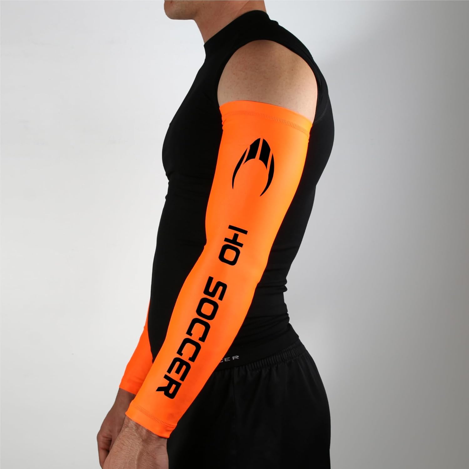 HO Soccer Academy Unisex Goalkeeper Anti-Abrasion Cuff, Orange