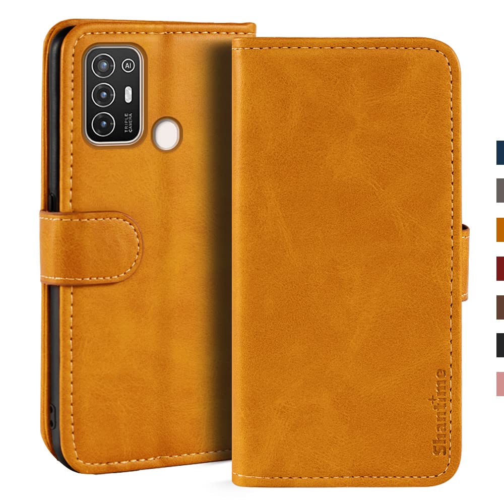 Custodia Portafoglio In Pelle PU Per ZTE Blade V10 Vita | Flip Cover Rossa Con Tasche E Supporto