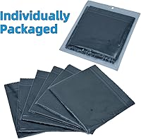 Vista 4 de Paquete de 6 paños de limpieza de pistola de microfibra, trapos de limpieza de pistola de 12 x 12 pulgadas, trapos de limpieza reutilizables