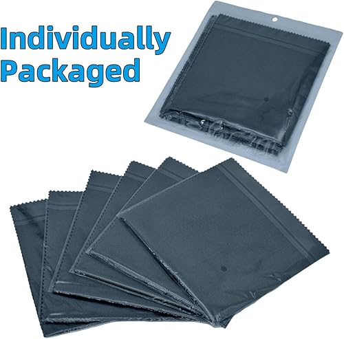 Miniatura 4 de Paquete de 6 paños de limpieza de pistola de microfibra, trapos de limpieza de pistola de 12 x 12 pulgadas, trapos de limpieza reutilizables de