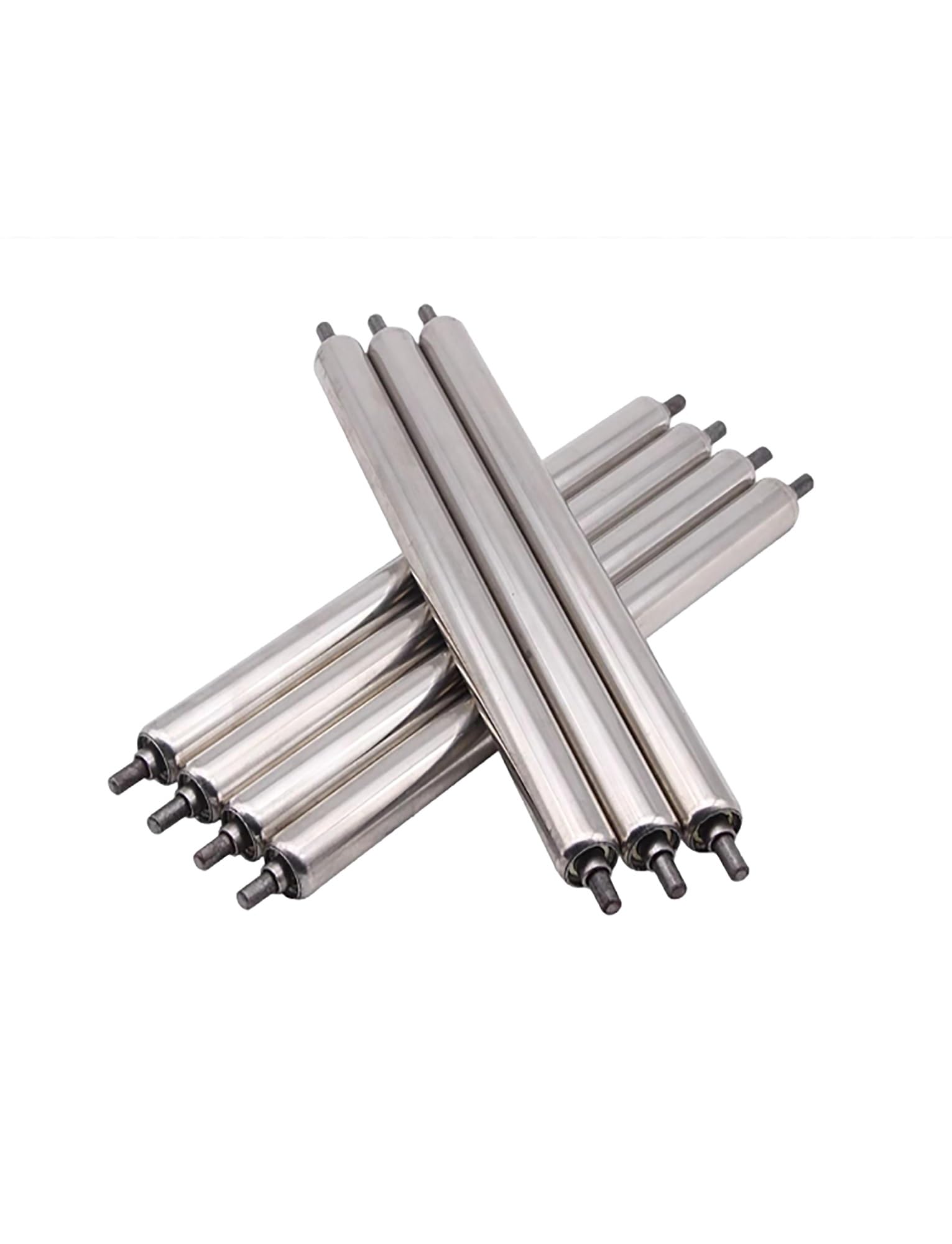 Rouleaux de convoyeur contre les blocages de marchandises en acier robuste pour usines