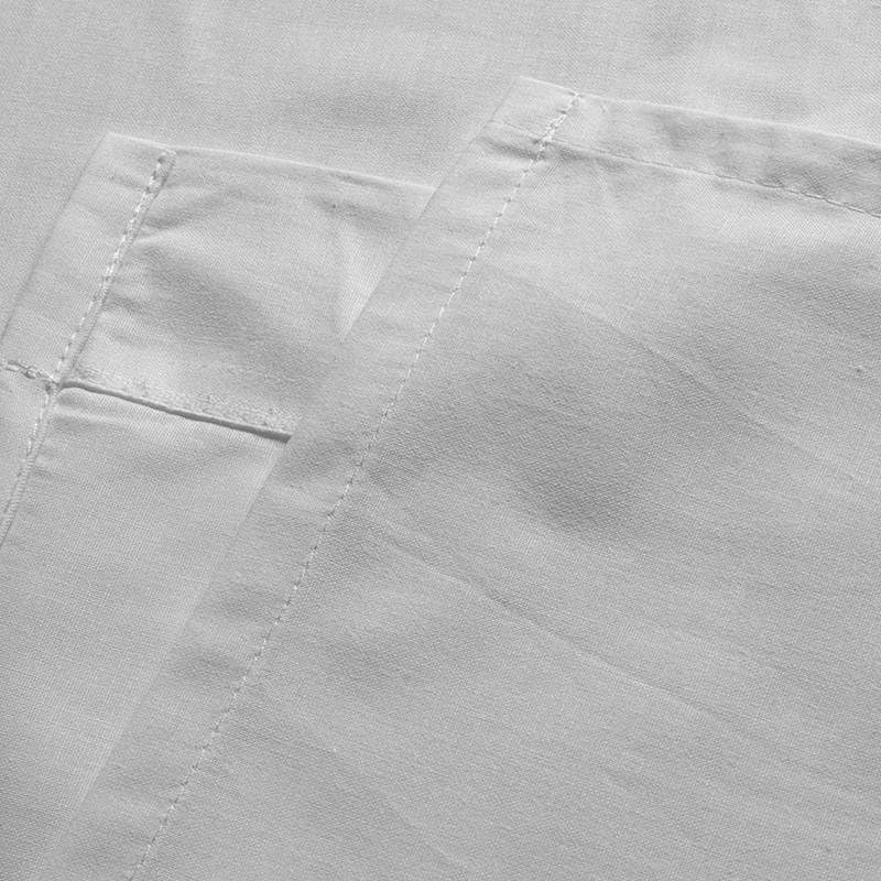 Snoozing - Betttuch - Baumwolle - 240x260 cm - Wit