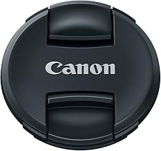 Tapa de lente Canon para E-82 II | Protección de lente con 82 mm de diámetro y clip de compresión central