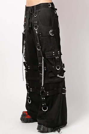 Tripp NYC Crazy Piper Pants [Black/White]