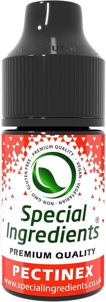 Pectinex 30ml - Anti-Gelling Agent, Ideal for peeling fruit segments, Use to increase clarity and improve flavour in fruit juices and ciders