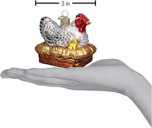 Miniatura 10 de Old World Christmas Colección Fireman - Adorno de vidrio soplado para árbol de Navidad