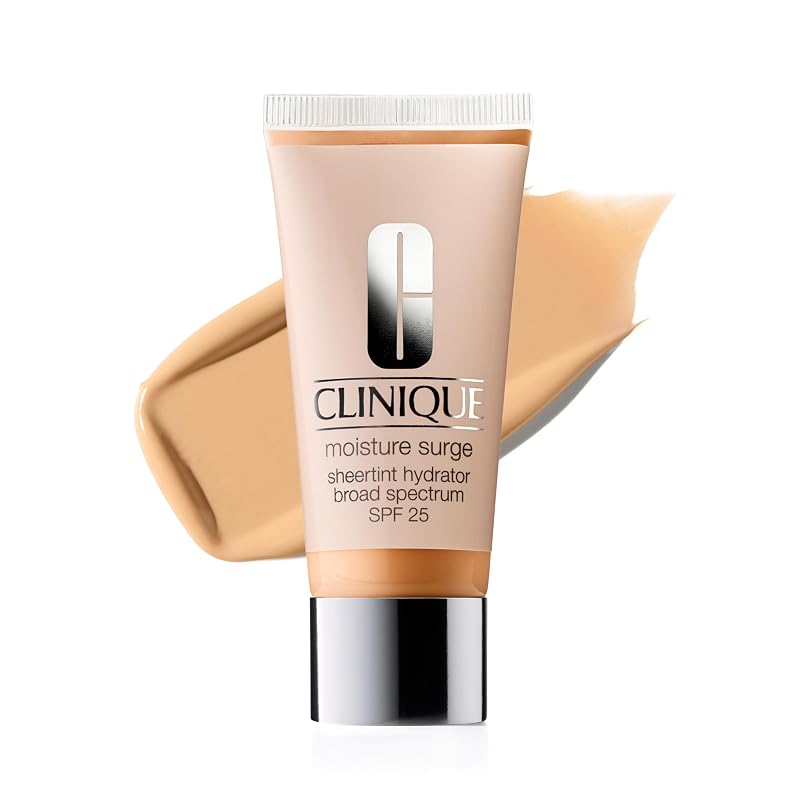 Clinique Moisture Surge Sheertint Hydrator Hidratante Facial com Cor SPF 25 e Ácido Hialurônico
