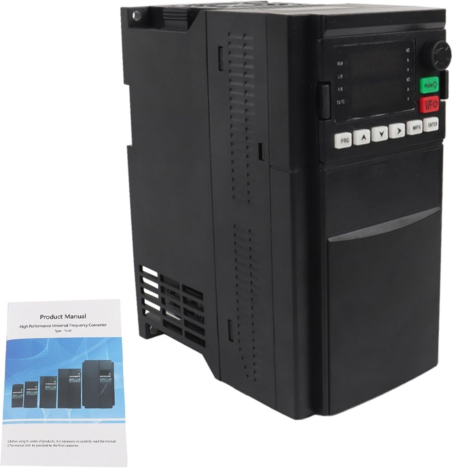 kimllier 5.5KW 7.5HP Variable Frequency Drive 220V Single/3 Phase to 220V 3 Phase Converter Motor Speed Controller