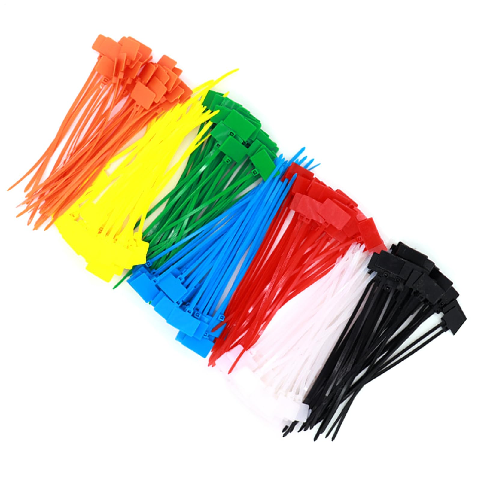 Bridas de nailon para cables en centros de datos industriales y oficinas