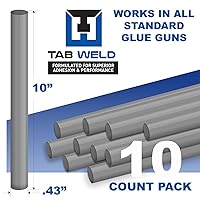 Vista 4 de Black Plague PDR - Barras de pegamento para reparación de abolladuras sin pintura, color gris, paquete de 10