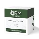 BRM Herbals Bee’s Wax Yellow - 100 Grams For Lip Balms, Creams, Body Lotion - DIY Beauty Products, Make Up, Cosmetics, Soap Making & Personal Care For Face, Hair, Body (1 KG) gallery image