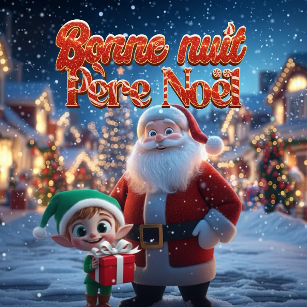 Bonne nuit Père Noël: Une histoire douce et interactive pour accompagner le rituel du coucher en attendant Noël - Pour enfants de 2 à 5 ans