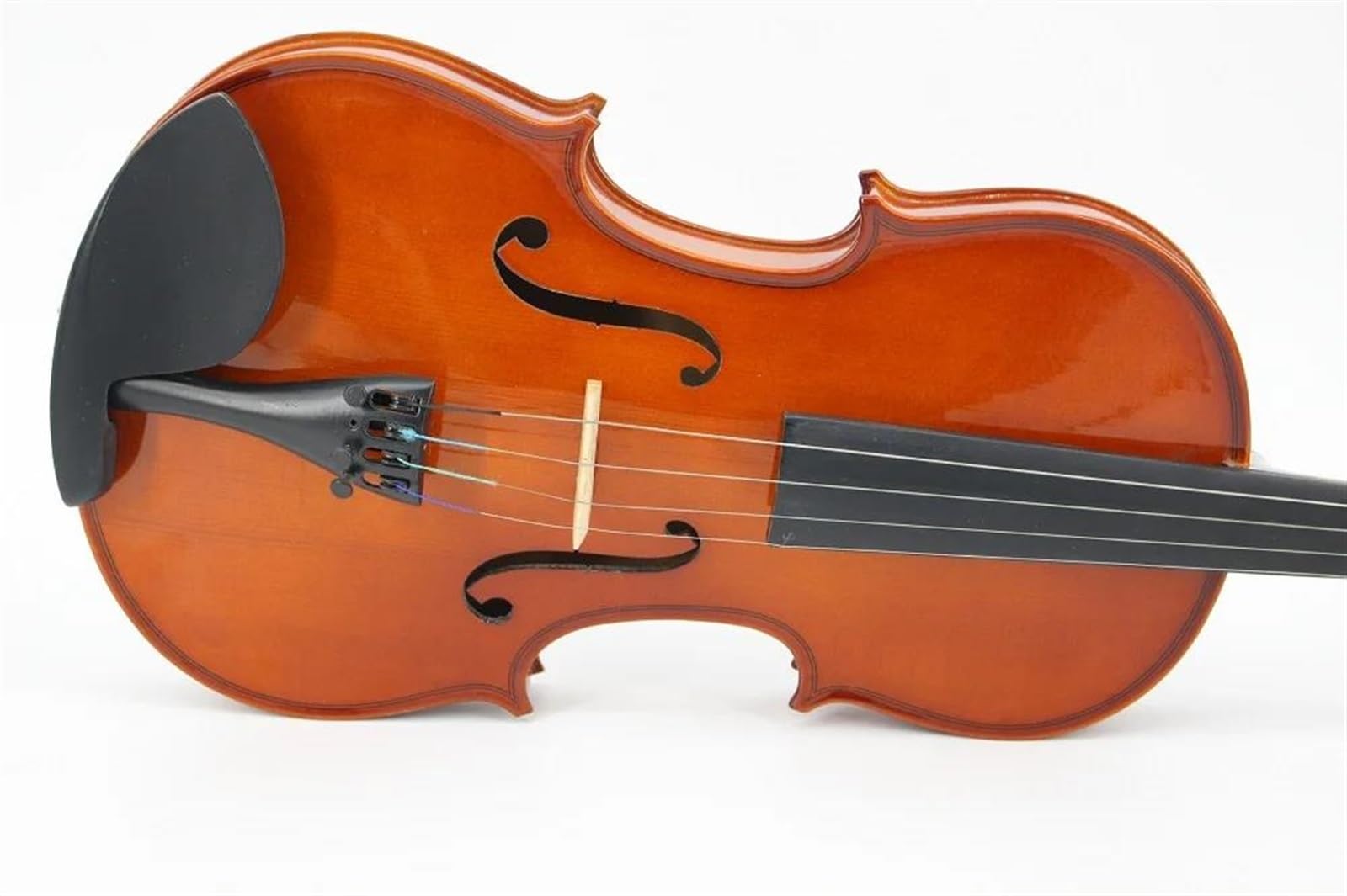 Violine Set 4/4 3/4 1/2 1/4 1/8 Akustische Violine Anfänger Musikinstrument Mit Fall Bogen Saiten Komplettes Set Zubehör (Color : 4/4)