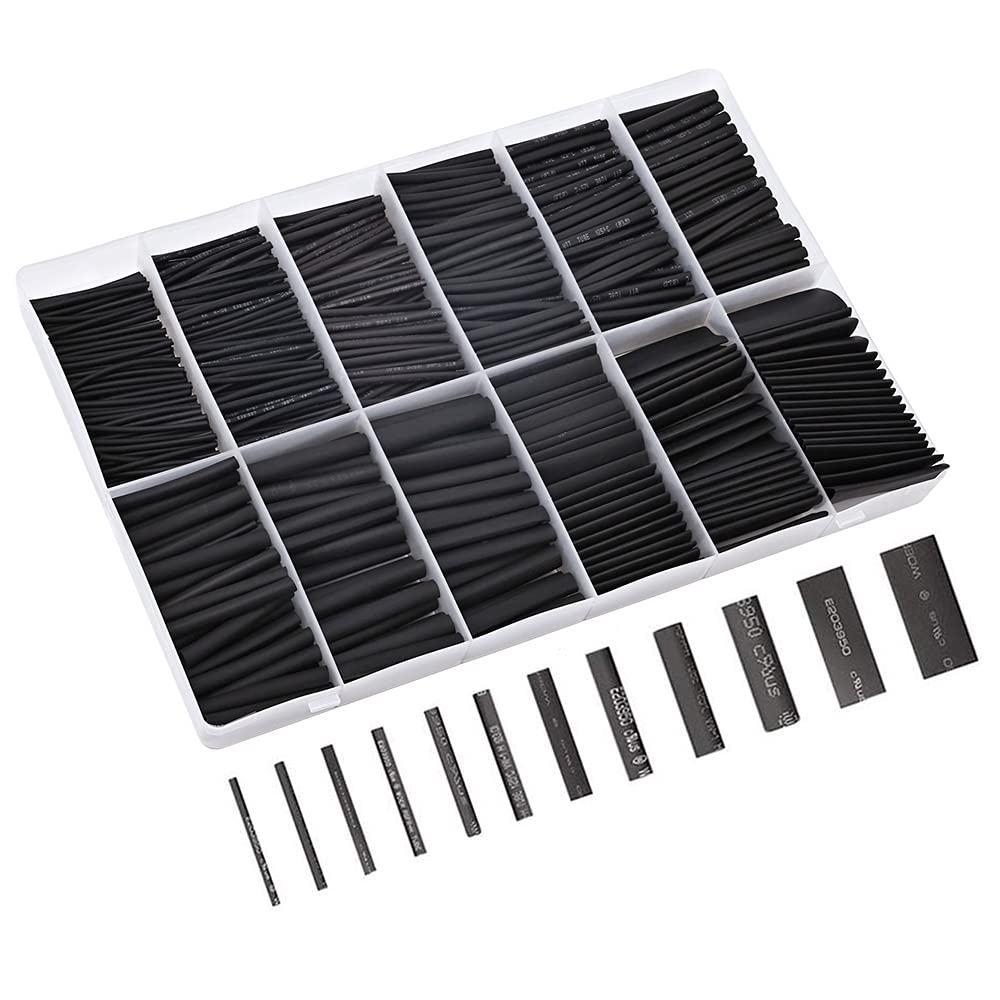 Amazon | 熱収縮チューブ 715ピースセット 収縮チューブ 絶縁