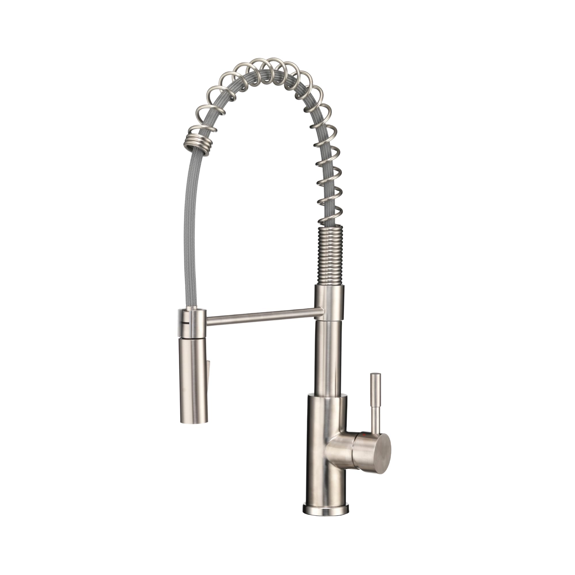 Dura Faucet DF-MK504SLK-SN RV Pull-Down Kitchen Faucet (Satin Nickel)